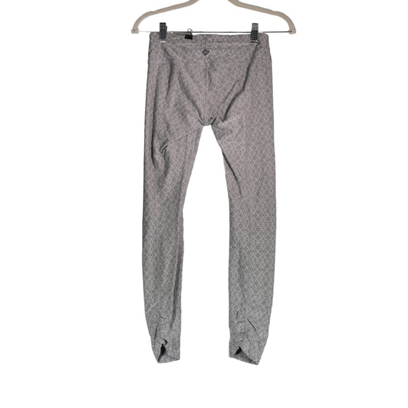 Prana Leggings Womens Size XS Gray Ruched Ankles Back of Waist Hidden Pocket - Picture 4 of 7